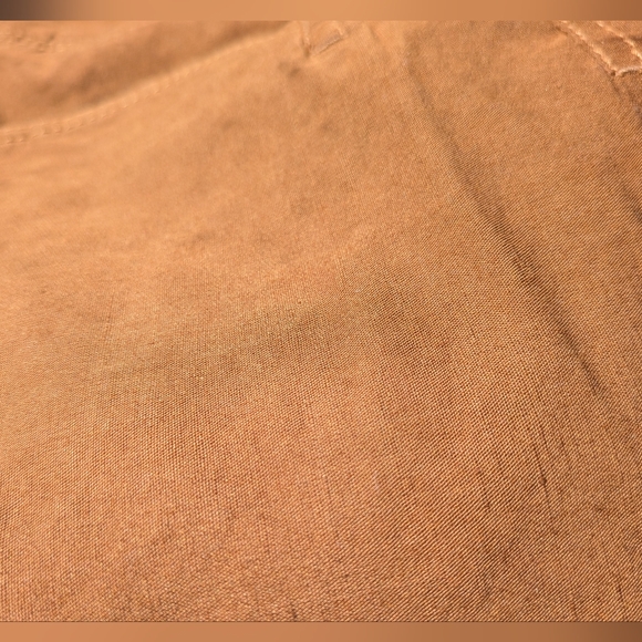 Anthropologie Orange Wide Leg Pants | 22W - Picture 4 of 4